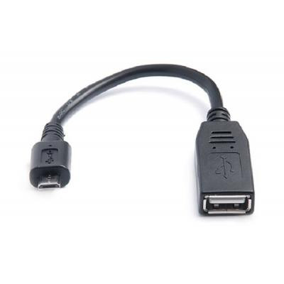 Дата кабель OTG USB 2.0 AF to Micro 5P 0.1m REAL-EL (EL123500014) Вінниця - фото 2
