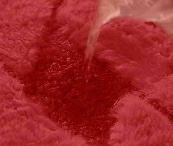 Коврик для ванной и душа коврик для ног в ванную комнату,микрофибра,атискользящий c узором 40х60 см,красный Кам'янець-Подільський