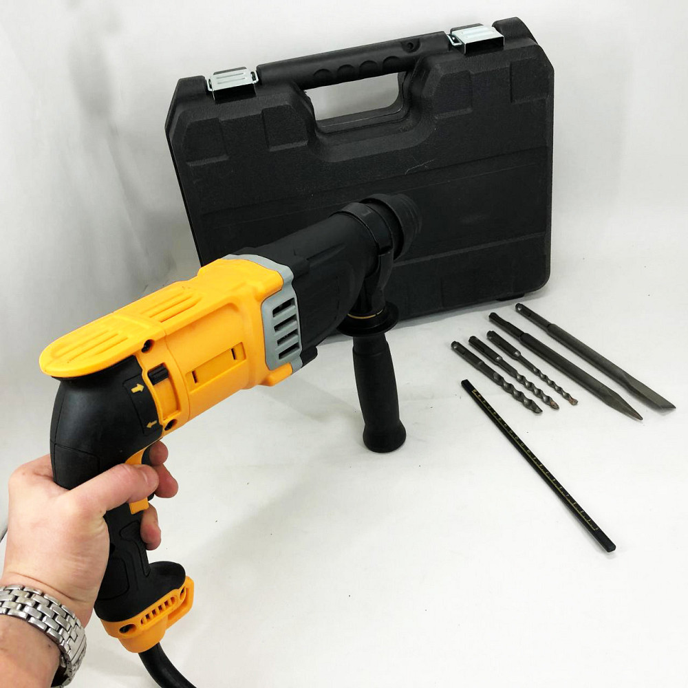 Перфоратор для професіоналів 600 Вт, Перфоратор для роботи в для роботи з каменю, ZV-292 Дротовий перфоратор Київ - фото 3