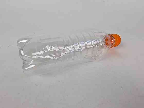 Пластикова пляшка ПЕТ 0,5 л, Ø28 прозора з кришкою (204 шт.) Харків