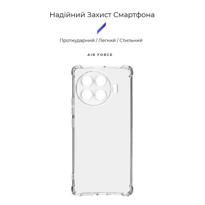 Чохол до мобільного телефона Armorstandart Air Force Tecno Spark 20 Pro+ (KJ7) Camera cover Transparent (ARM75506) Вінниця - фото 3