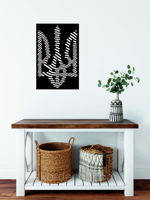 Декоративне настінне Панно «Герб України», Декор на стіну Київ - фото 1