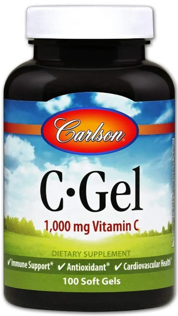 Вітамін C Carlson C-Gel 1000 мг 100 капс Київ - фото 1