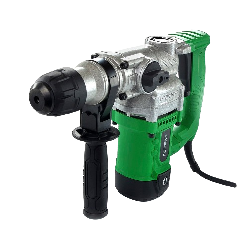 Перфоратор бочковий 5,5 Дж 1500W SDS+ + кейс APRO Житомир - фото 2