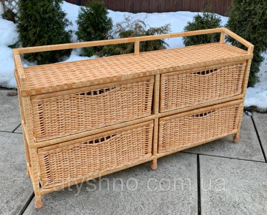 Комод плетеный с шухлядами Киев - изображение 2