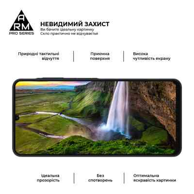 Скло захисне Armorstandart Pro Tecno Camon 30 (CL6) Black (ARM77128) Вінниця