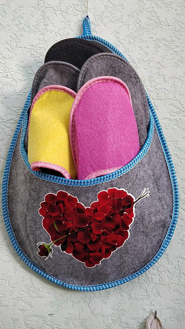 PaGo тапочки для гостей 5 пар тапочек домашних в наборе Одесса - изображение 6