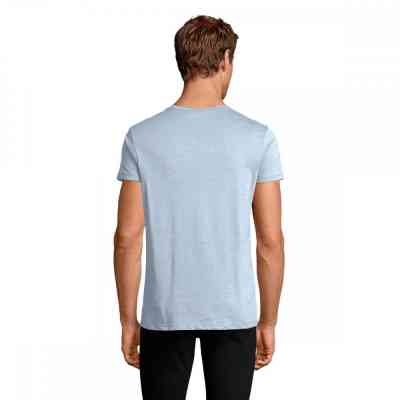 Футболка Sol's Regent Fit небесно-блакитний меланж XL (00553258XL) Вінниця