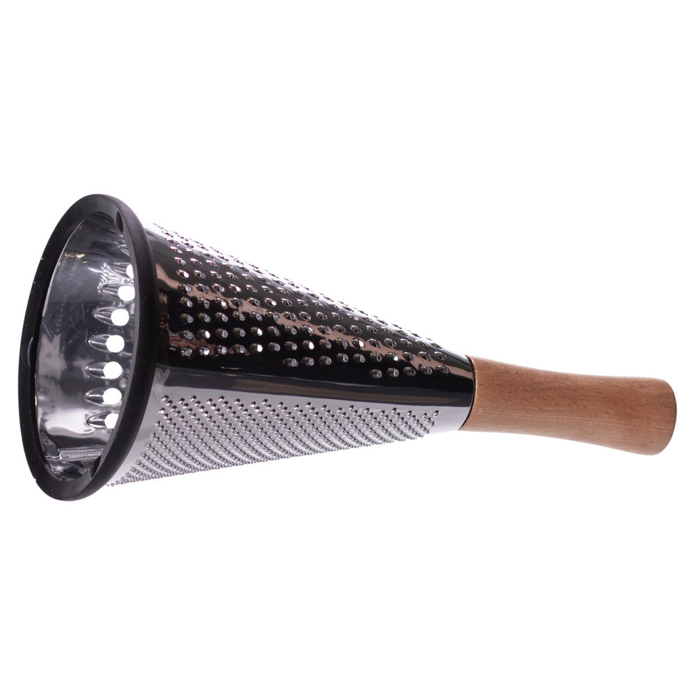Ding Lanfang Conical three-sided stainless steel hand grater with wooden handle 11×24 (cm) HP-8 Коломыя - изображение 4