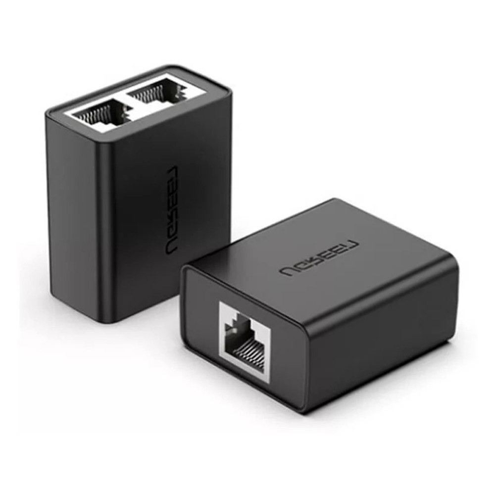Мережеві з'єднувачі RJ45 UGreen 509223 (2шт, Чорний) Миколаїв - фото 1