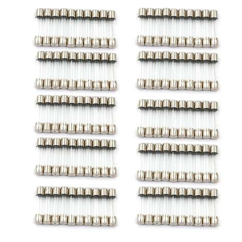 Запобіжник скляний циліндричний 100шт, 5х20мм 250В 10А Вінниця - фото 1