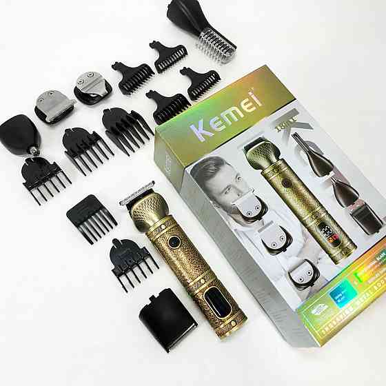 Машинка для підстригання Kemei KM-2313, Електрична машинка для стрижки потужна, Тример бездротовий CS-97 Івано-Франківськ