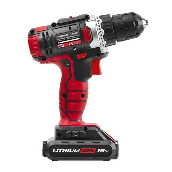 Дриль-Шуруповерт акумуляторний INTERTOOL WT-0313 Коломия