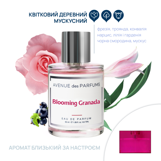 Парфумована вода Blooming Granada Avenue des Parfums 50 мл Вінниця