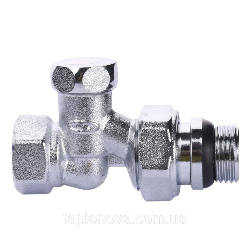 Кран радиаторный прямой SOLOMON 1/2″ с резиновым уплотнителем 161405 под ключ Черновцы - изображение 1