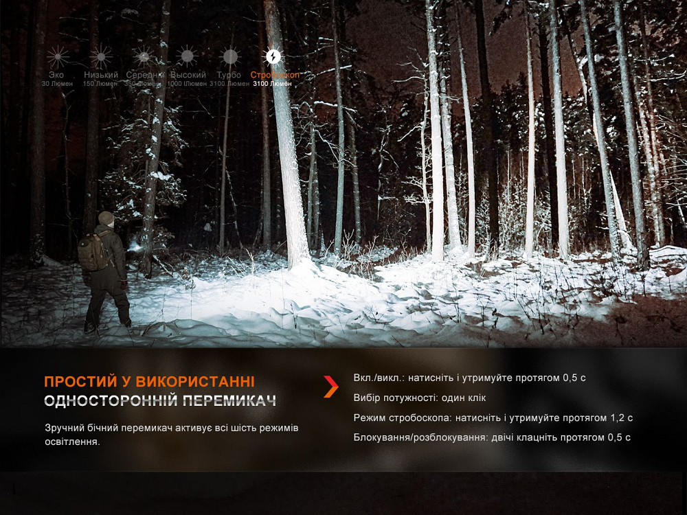 Ліхтар ручний Fenix E35R Киев - изображение 13