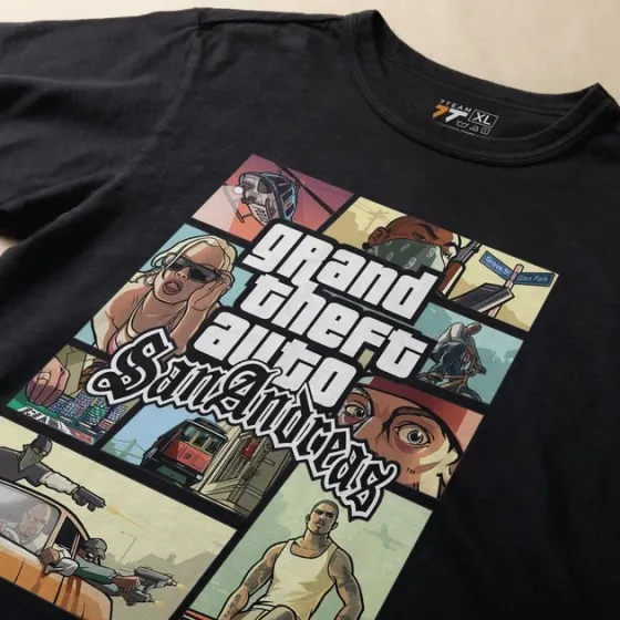 Футболка для подростка мальчика с принтом GTA 140an Andrea140 #5 Размер 160 Anime10887 Днепр