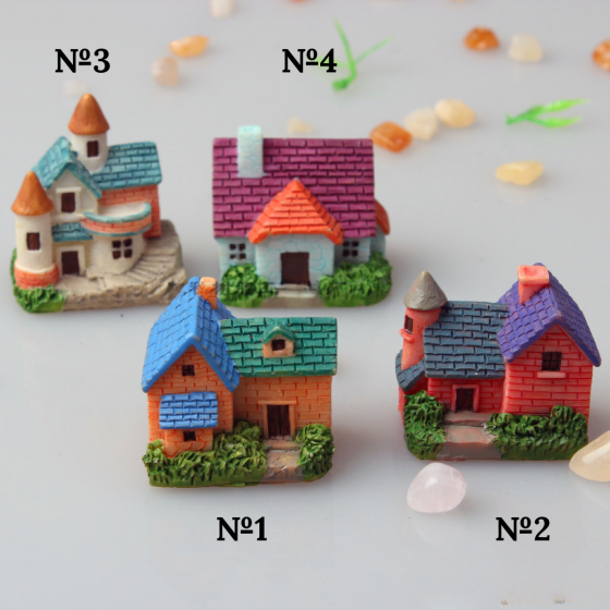 Декоративный домик для мини-сада, флорариума, моссариума, вазона, микроландшафта, творчества Одесса