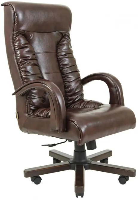 Офисное Кресло Руководителя Richman Onyx Madras Kashtan Wood М3 MultiBlock Коричневый Днепр - изображение 6