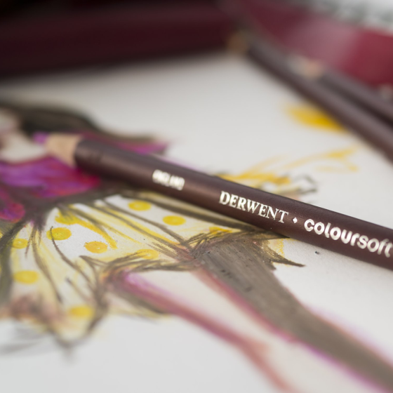 Цветные карандаши Coloursoft 12кол Derwent Киев