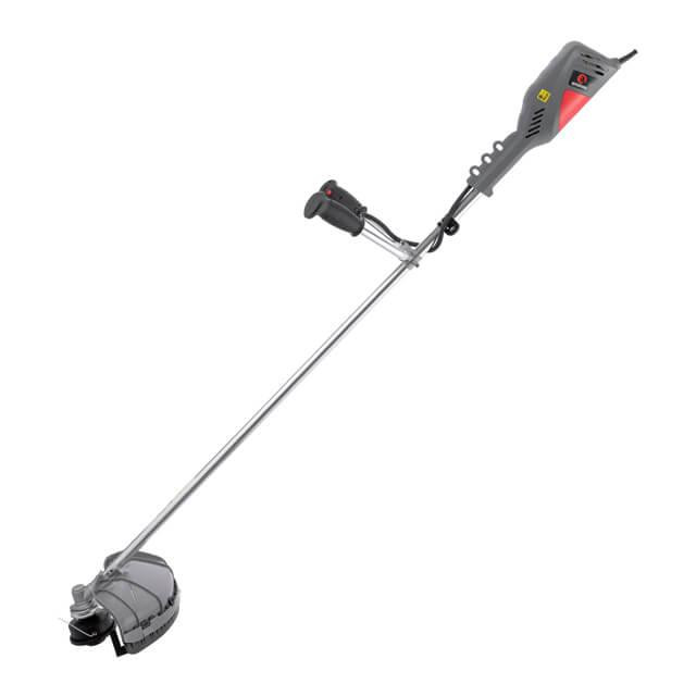 Тример електричний, 1,4 кВт, 7500 об/хв, ширина зрізання 255/420 мм, плавний пуск, котушка + 3-лопатевий ніж INTERTOOL DT-2248 Київ - фото 2