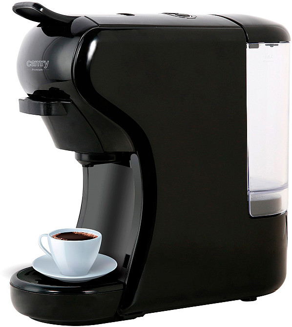 Кавоварка Camry CR 4414 black капсульна/ 1450 Вт/ 19 бар/ капсула, мелена/ чорнa Вінниця - фото 1
