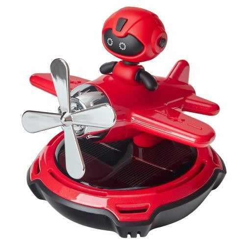 Ароматизатор Robot Pilot на сонячній батареї, червоний Харків - фото 1