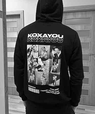 Персонализированное худи с фото для пары | Подарок любимой / любимому ко Дню влюблённых S, Белый Черновцы