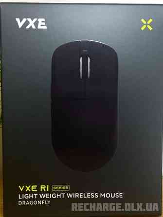 НОВІ VXE Dragonfly R1 SE+ Wireless PAW3395SE | ІГРОВА Харьков