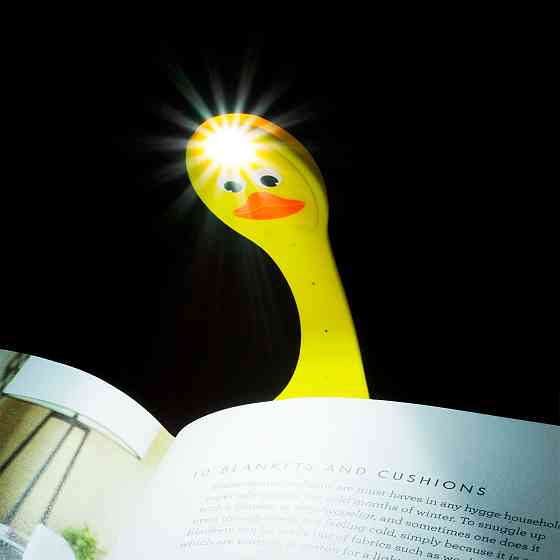 Закладка-ліхтарик Flexilight - Каченятко Дніпро