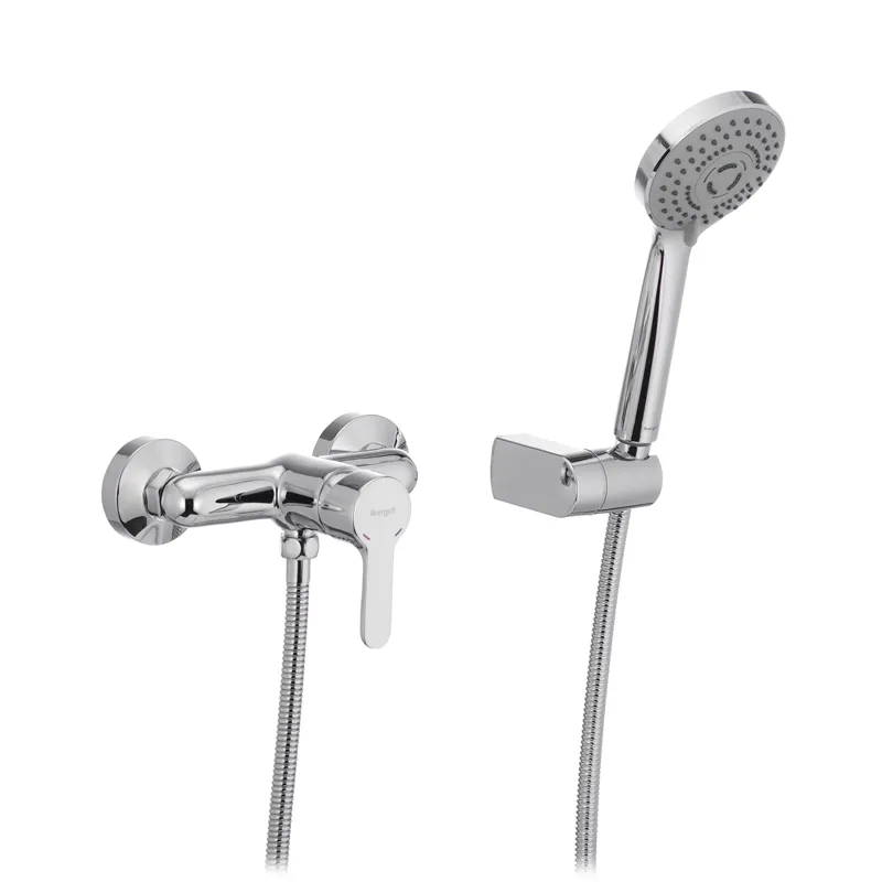 Змішувач для душу Ibergrif Square M12022 (IB0024) сучасний Харків - фото 1