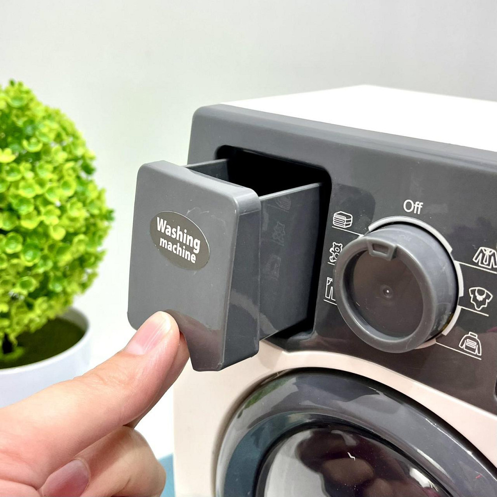 Пральна машинка Дитяча TEGOLE безліч функцій зі світлозвуковими ефектами Біла (F2308) Чернігів - фото 9