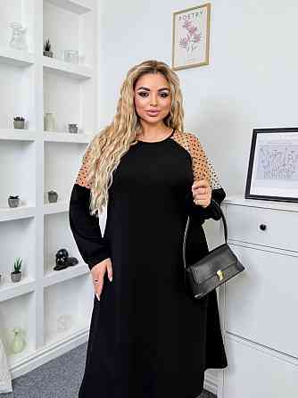 Женское платье со вставками из сеточки Одесса