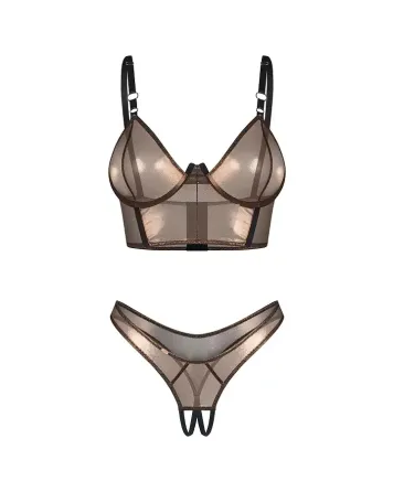 Комплект Obsessive Soranna top & crotchless thong 2XL/3XL Львов