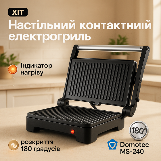 Настольный гриль електрический, Качественная электрическая бутербродница, Бутербродница электрогриль TO-95 Львов