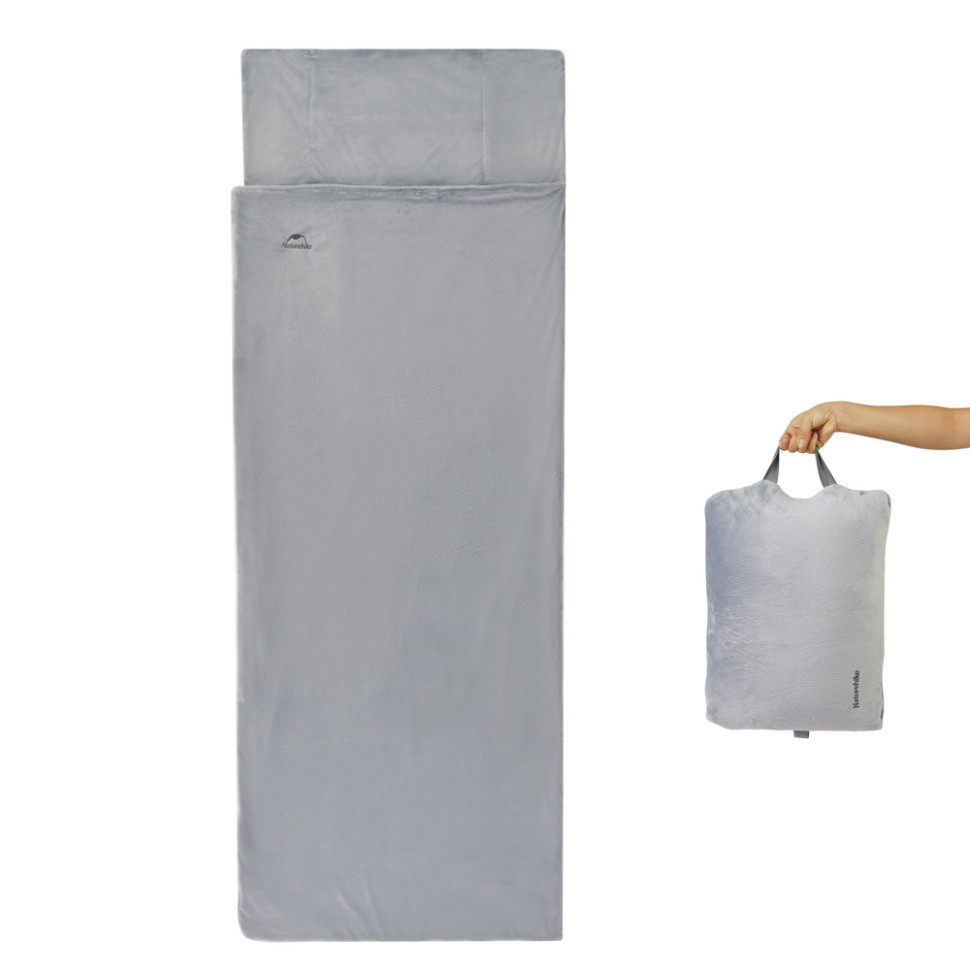 Спальний мішок - подушка Naturehike CNK2300SD022, світло-сірий Киев - изображение 1