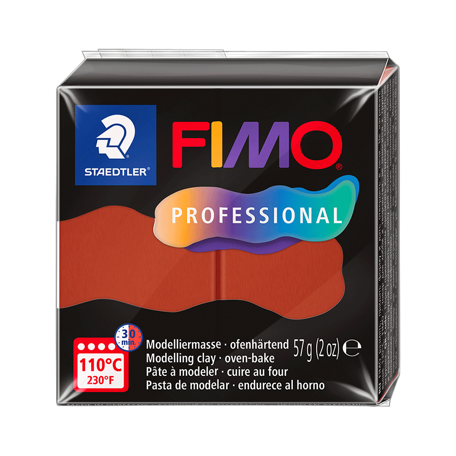 Пластика Professional теракота 57г Fimo Киев - изображение 1
