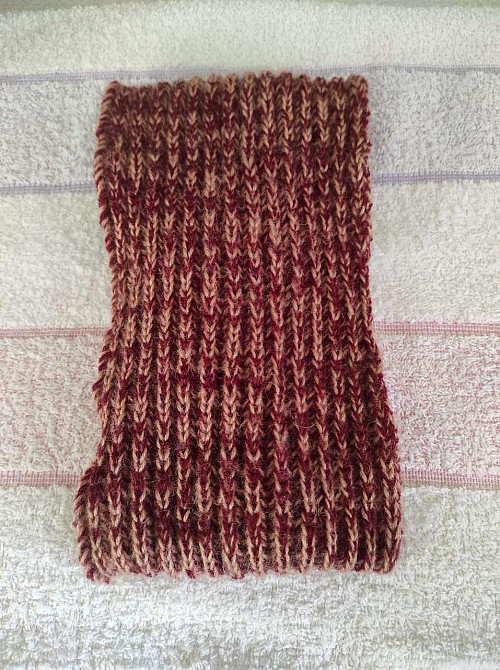 Повязка на голову женская теплая, вязаная топ Киев - изображение 3