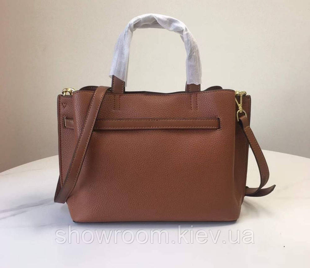 Брендова жіноча сумочка MK Emilia brown Київ - фото 5