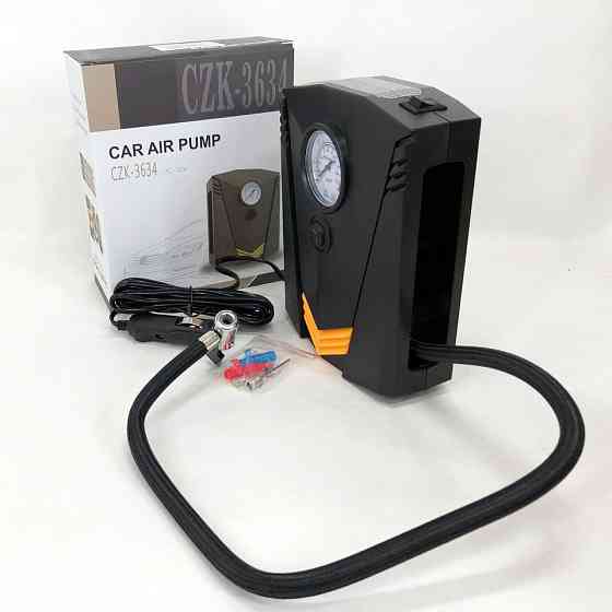 Портативний акумуляторний насос 12V, Компресор насос для машини, Автонасос електричний PQ-60 Івано-Франківськ