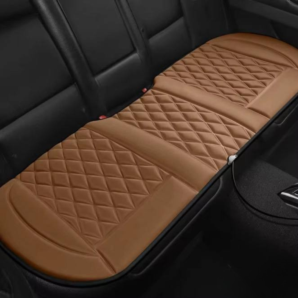 Комплект автомобільних накидок з підігрівом для сидінь 3в1 універсальні в машину від прикурювача 12В, колір коричневий Кам'янець-Подільський - фото 7