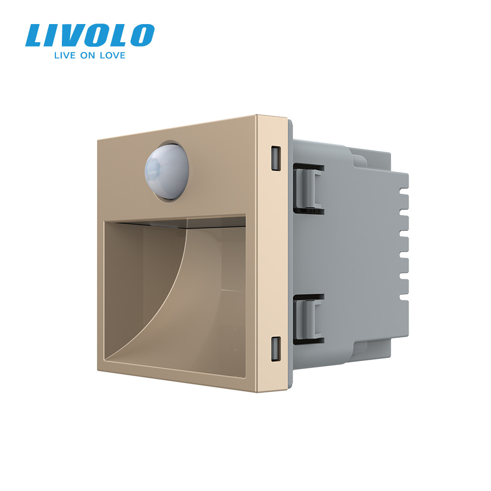 LIVOLO Механізм прохідний автоматичний світильник для сходів підлоги датчик руху темряви, золот Коломыя - изображение 1