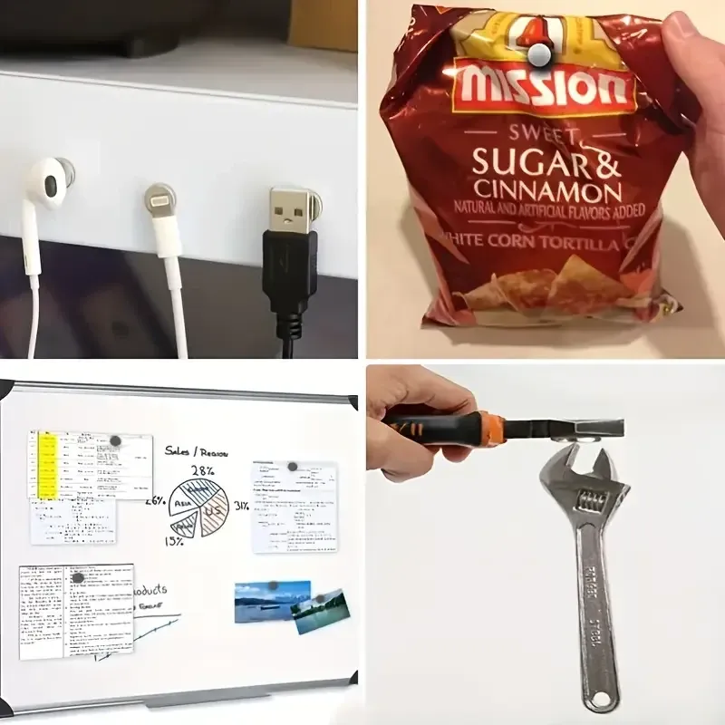 Неодимові магніти 10x5 мм (10 шт.) для дому та промисловості Київ - фото 7