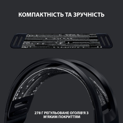 Навушники Logitech G733 Lightspeed Wireless RGB Gaming Headset Black (981-000864) Вінниця - фото 4