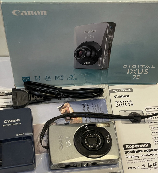 Фотоапарат Canon IXUS 75 Київ - фото 7