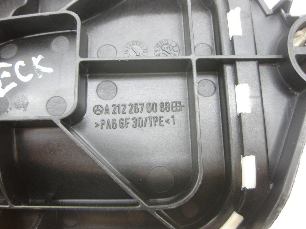 Mercedes-Benz  A2122670088 Пластикова кришка тунелю замість куліси E-Class W212 C207 CLS C218 Одеса - фото 7