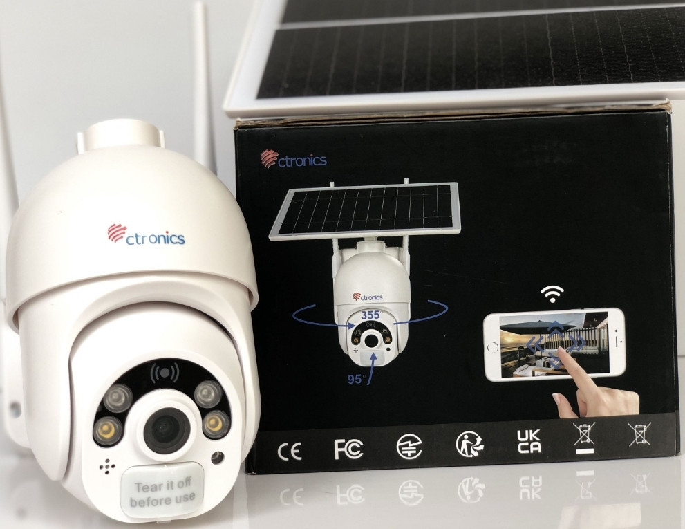 Камера Відеоспостереження Вулична Відеокамера Нагляду Ctronics 4МП 2.5. Харків - фото 5