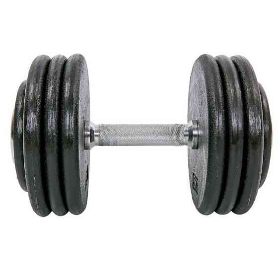 Гантель 35 кг цільна професійна RECORD-7231-35 Київ