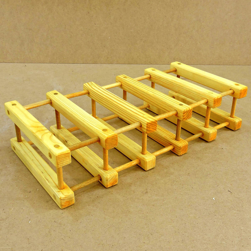 Настольная винная полка 