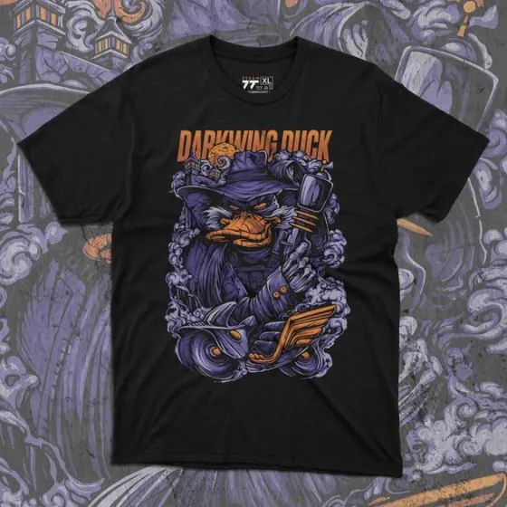 Футболка мужская с принтом Darkwing Duck Retro Game Размер 48 Anime1047 Днепр
